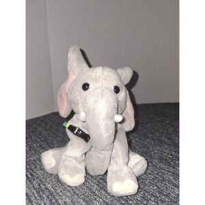 Vintage 1999 Coca-Cola Clomp The Elephant Bean Bag Plush Kenya Coke Stuffed Toy